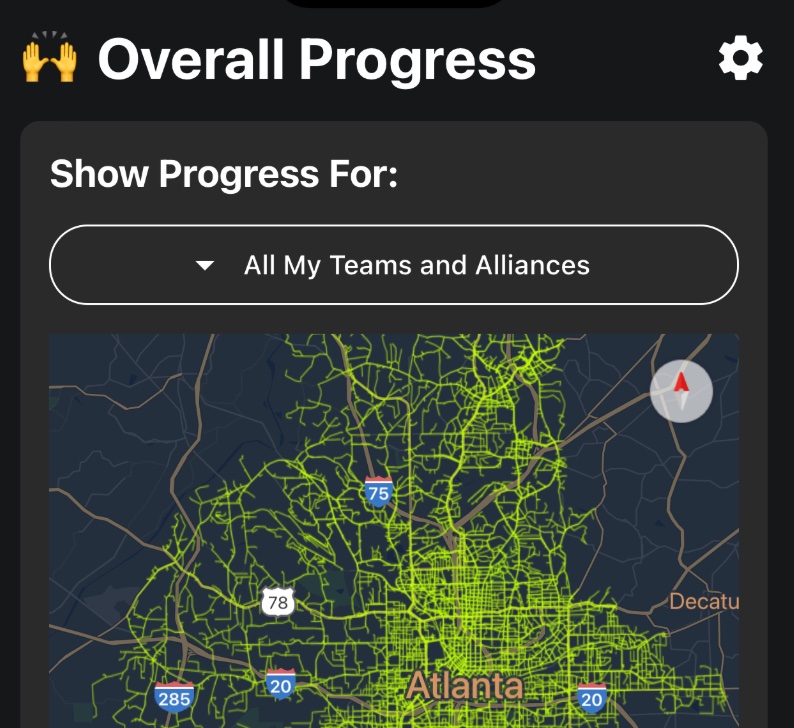 Overall Progress Screenshot